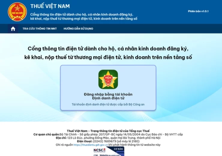 Cách đăng ký mã số thuế đuôi 888 cho hộ kinh doanh online