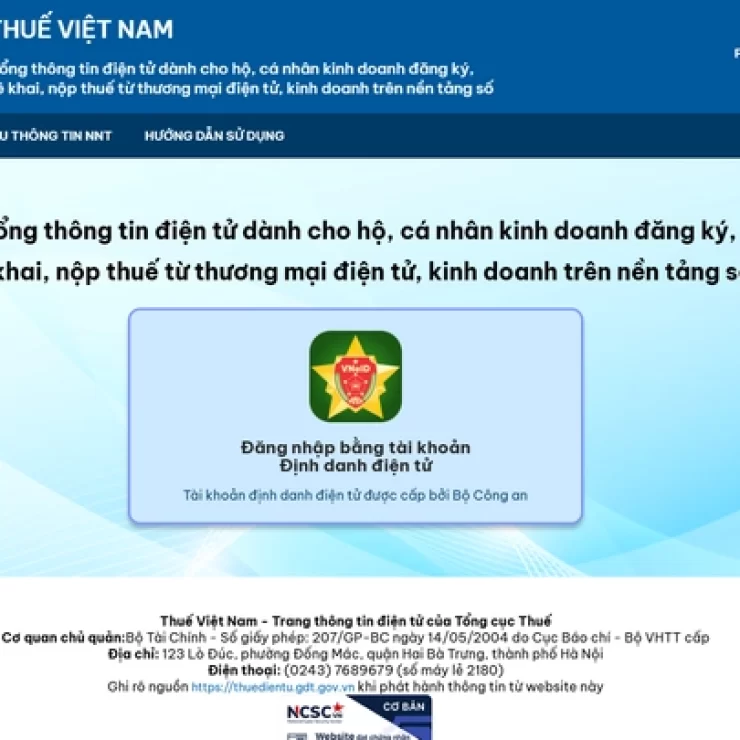Cách đăng ký mã số thuế đuôi 888 cho hộ kinh doanh online